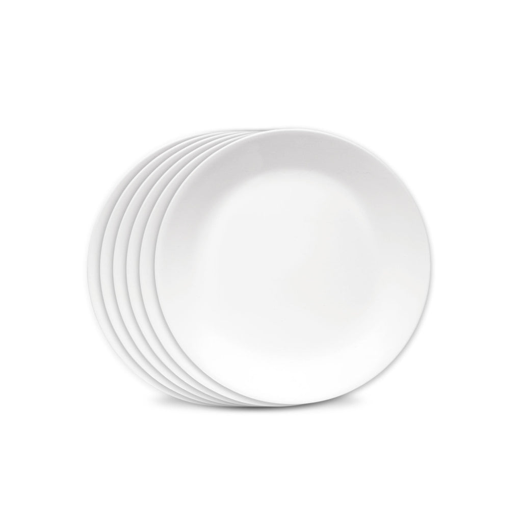 Corelle® Winter Frost White 8.5 Salad Plates. 6-pack
