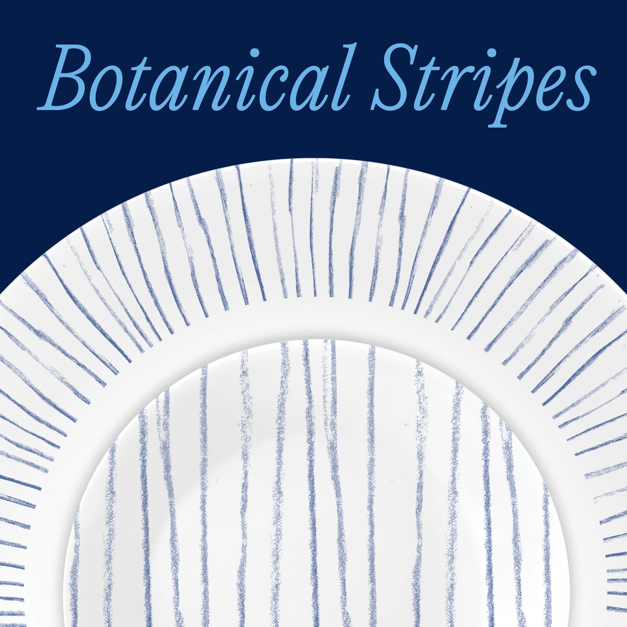 Corelle® Nautical Stripes 18-piece Dinnerware Set. Service for 6