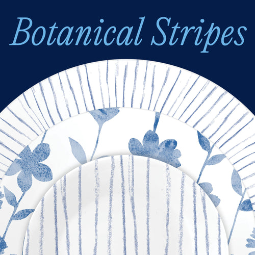 Corelle® Botanical Stripes 32-piece Dinnerware Set. Service for 8