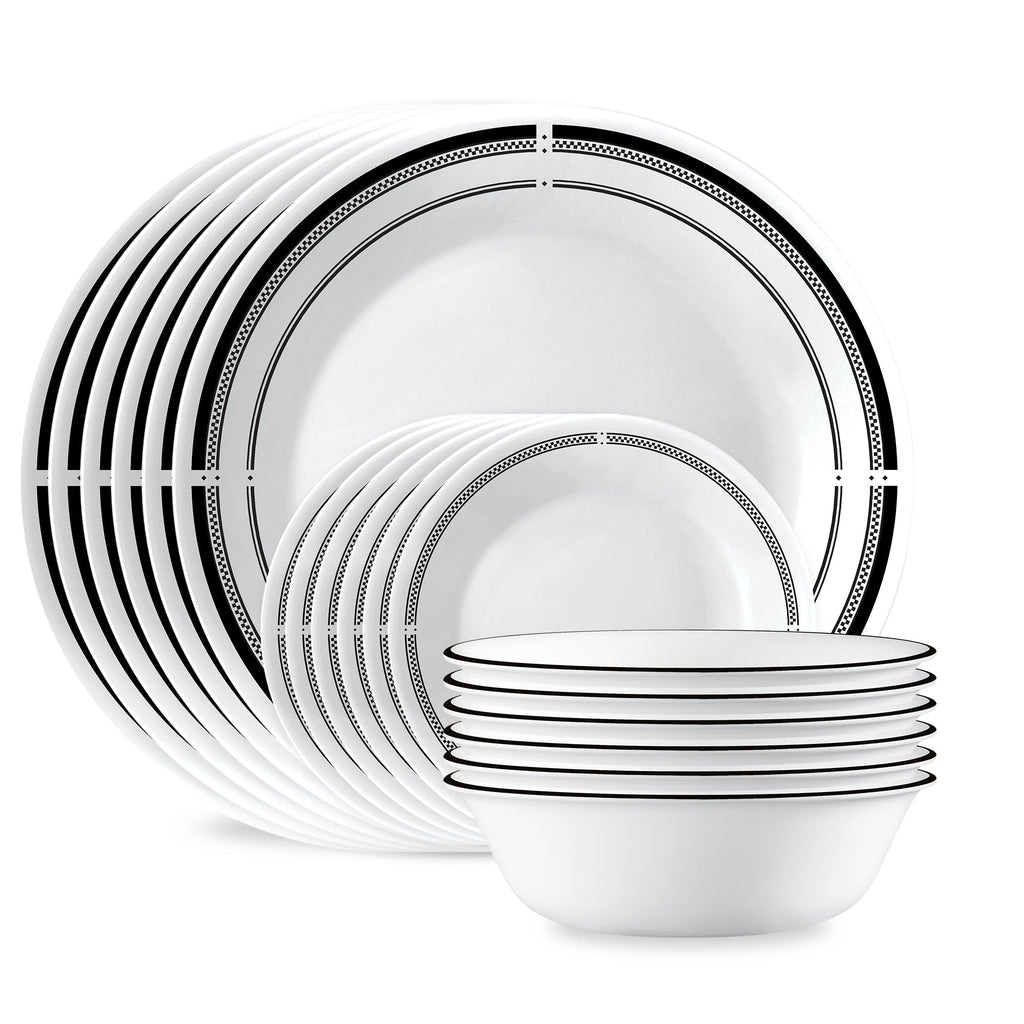 Corelle® Brasserie 18-piece Dinnerware Set. Service for 6