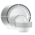 Corelle® Brasserie 18-piece Dinnerware Set. Service for 6