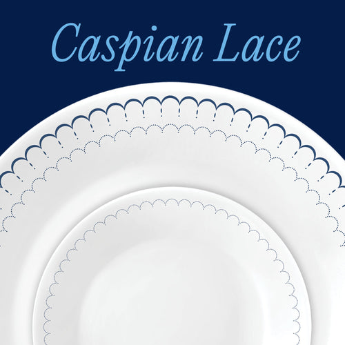 Corelle® Caspian Lace 18-piece Dinnerware Set. Service for 6
