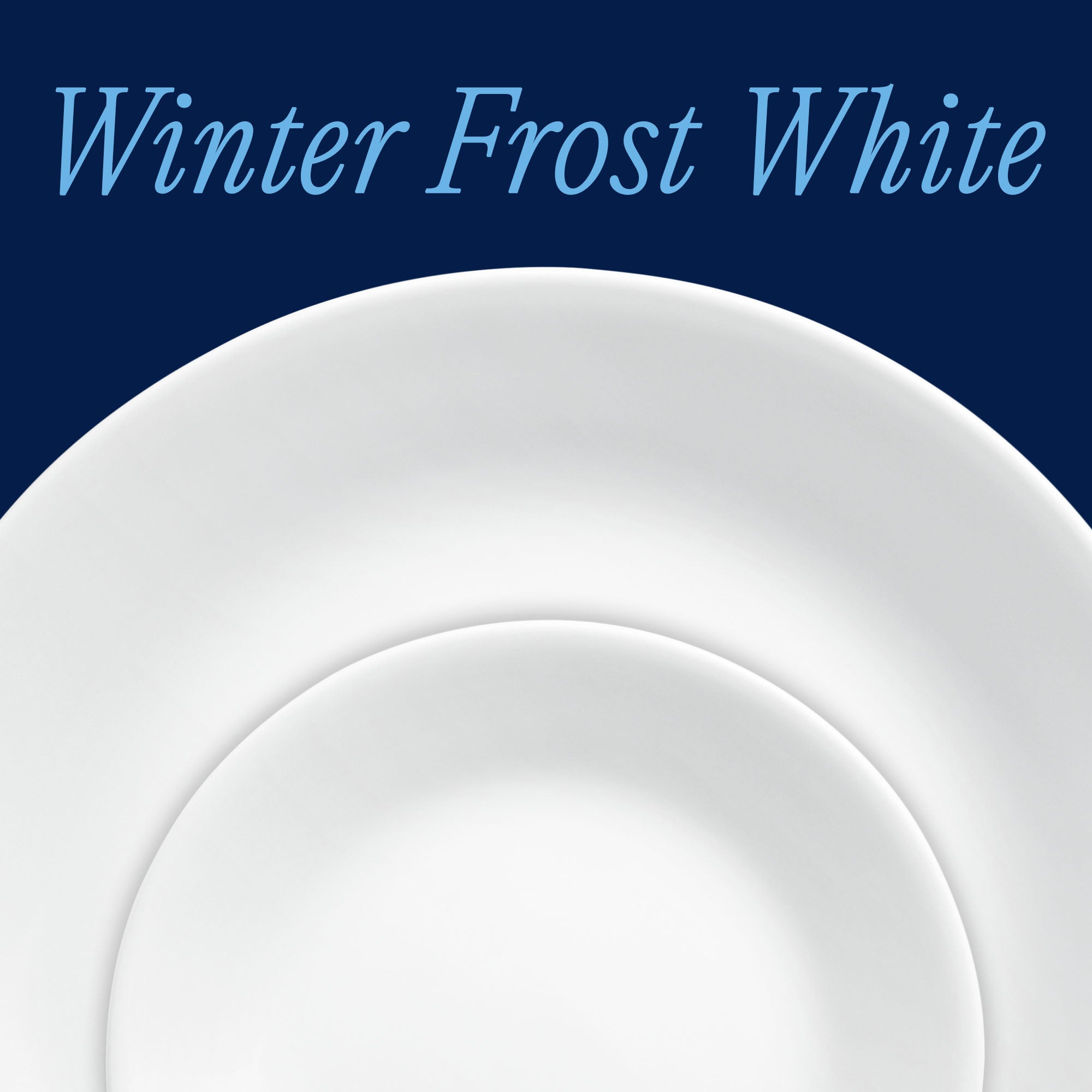 Corelle® Winter Frost White 16-piece Mugless Dinnerware Set. Service for 4