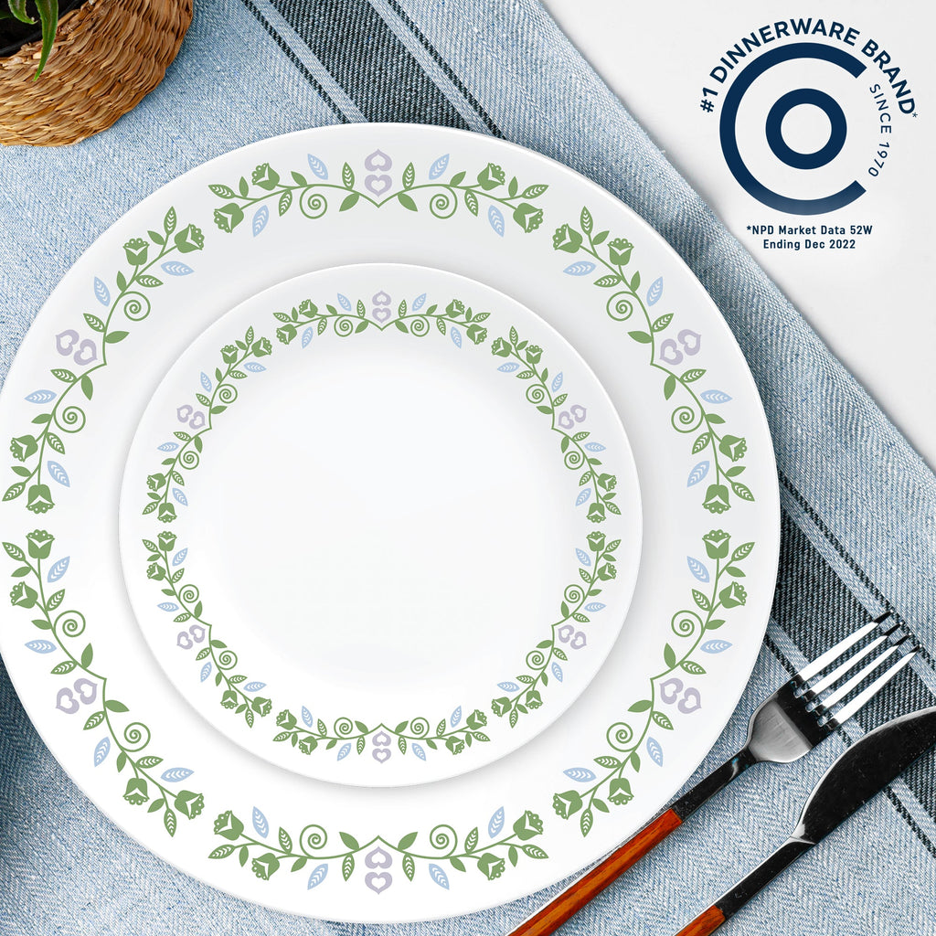Corelle® Bryndle 12-Piece Glass Dinnerware Set. Service for 4