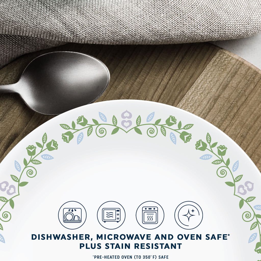 Corelle® Bryndle 12-Piece Glass Dinnerware Set. Service for 4