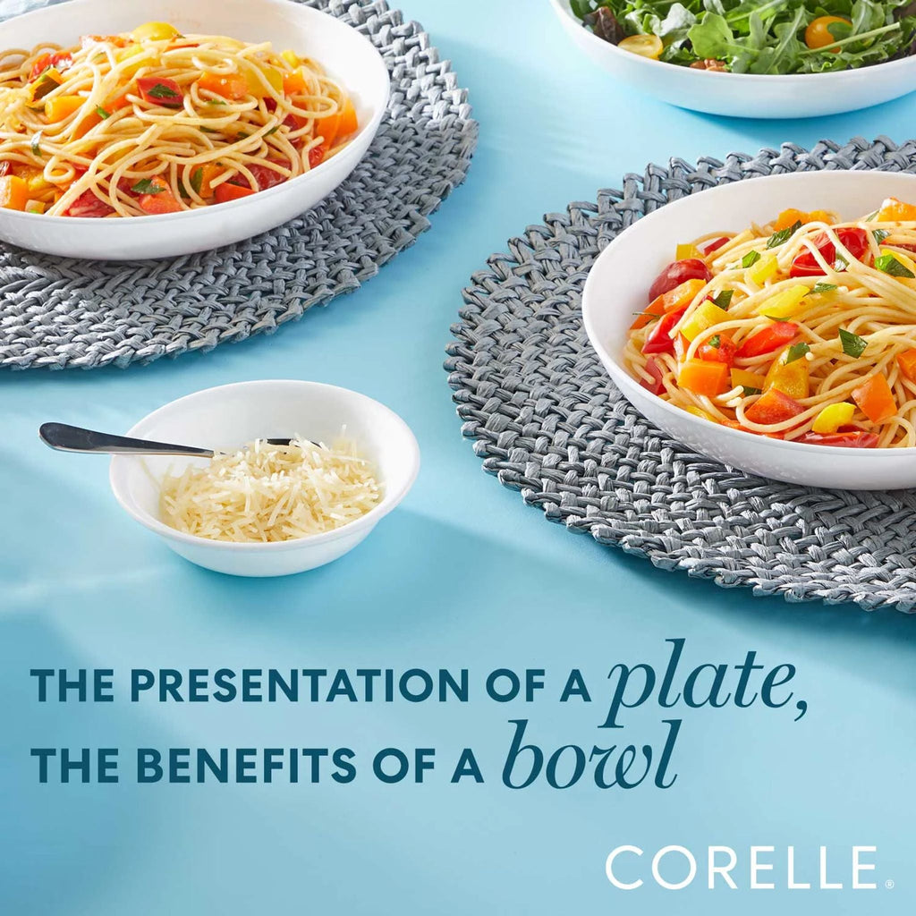 Corelle® Winter Frost White 30-ounce Versa Meal Bowls. 4-pack