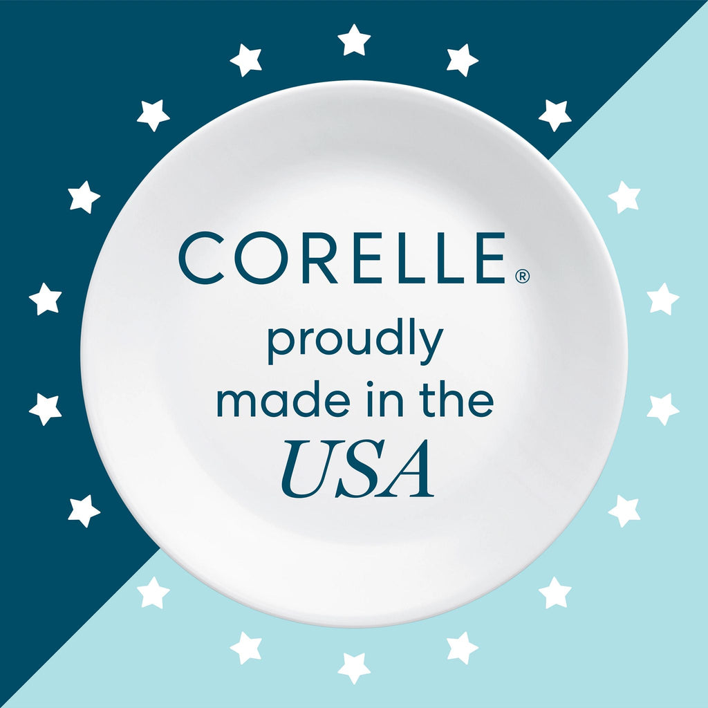 Corelle® Winter Frost White 8.5 Divided Salad Plate