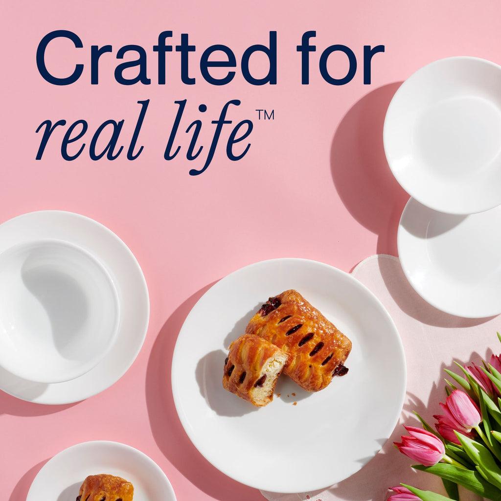 Corelle® Winter Frost White 6.75 Appetizer Plates. 6-pack