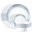 Corelle® Ocean Blues 18-piece Dinnerware Set. Service for 6