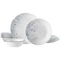 Corelle® Indigo Speckle 18-piece Dinnerware Set. Service for 6