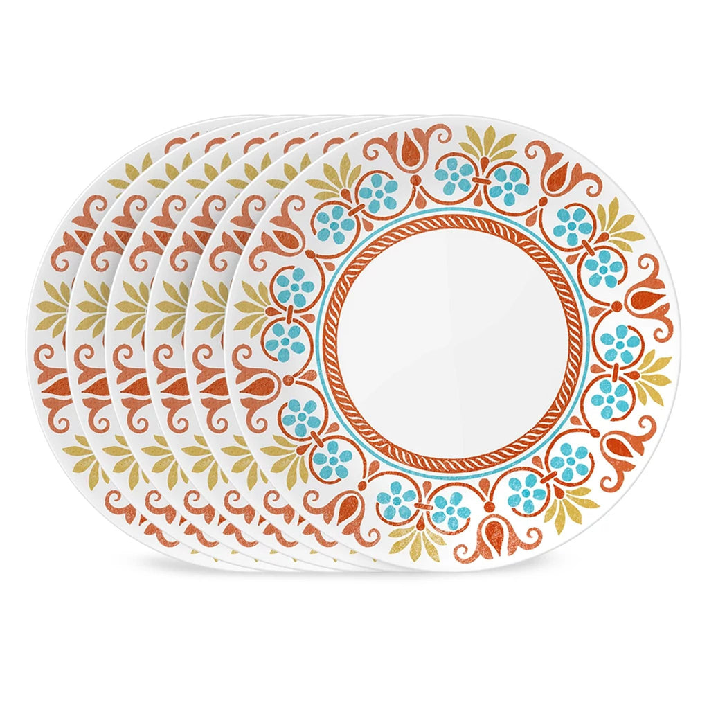 Corelle® Global Collection Terracotta Dreams 10.25 Dinner Plates. 6-pack