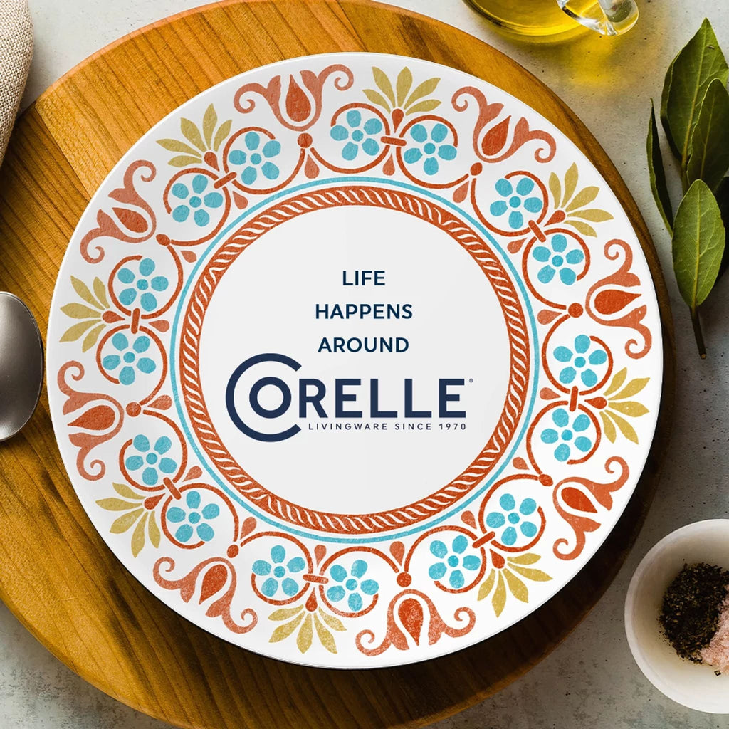 Corelle® Global Collection Terracotta Dreams 10.25 Dinner Plates. 6-pack