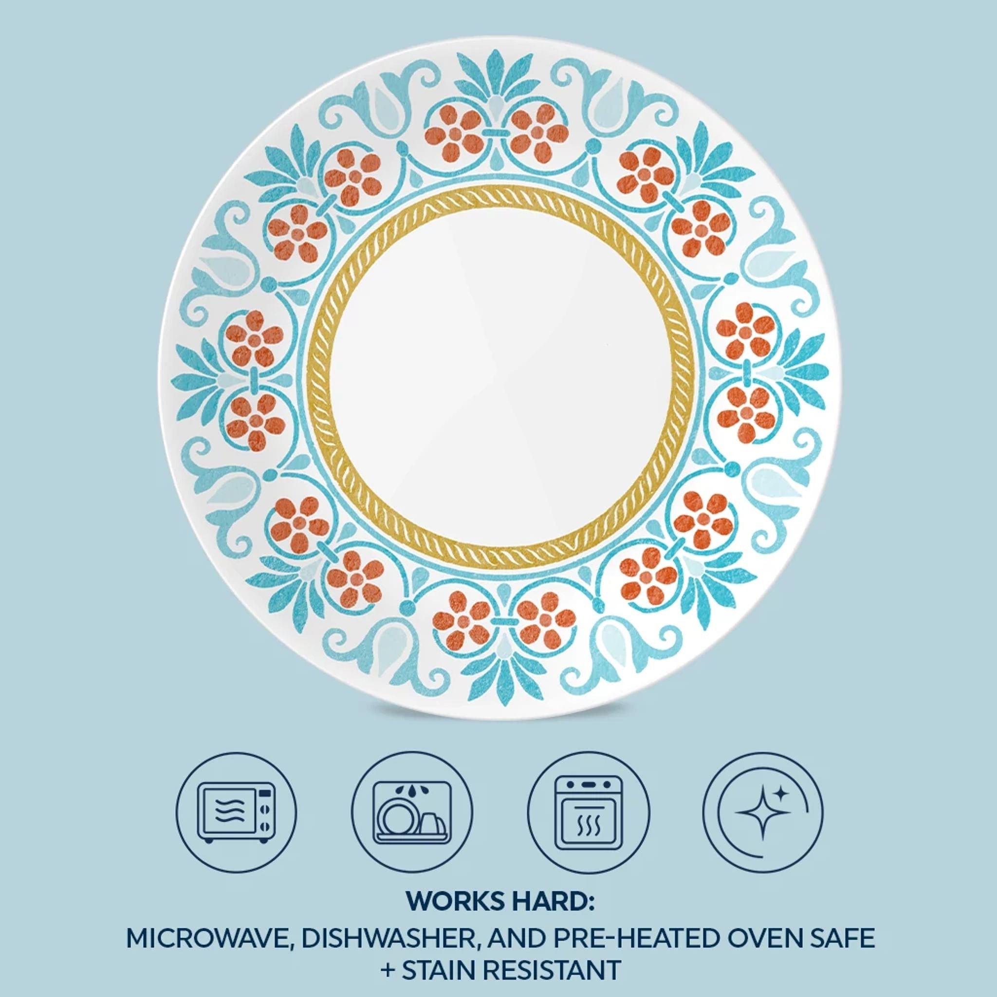 Corelle® Global Collection Terracotta Dreams 8.5 Salad Plate