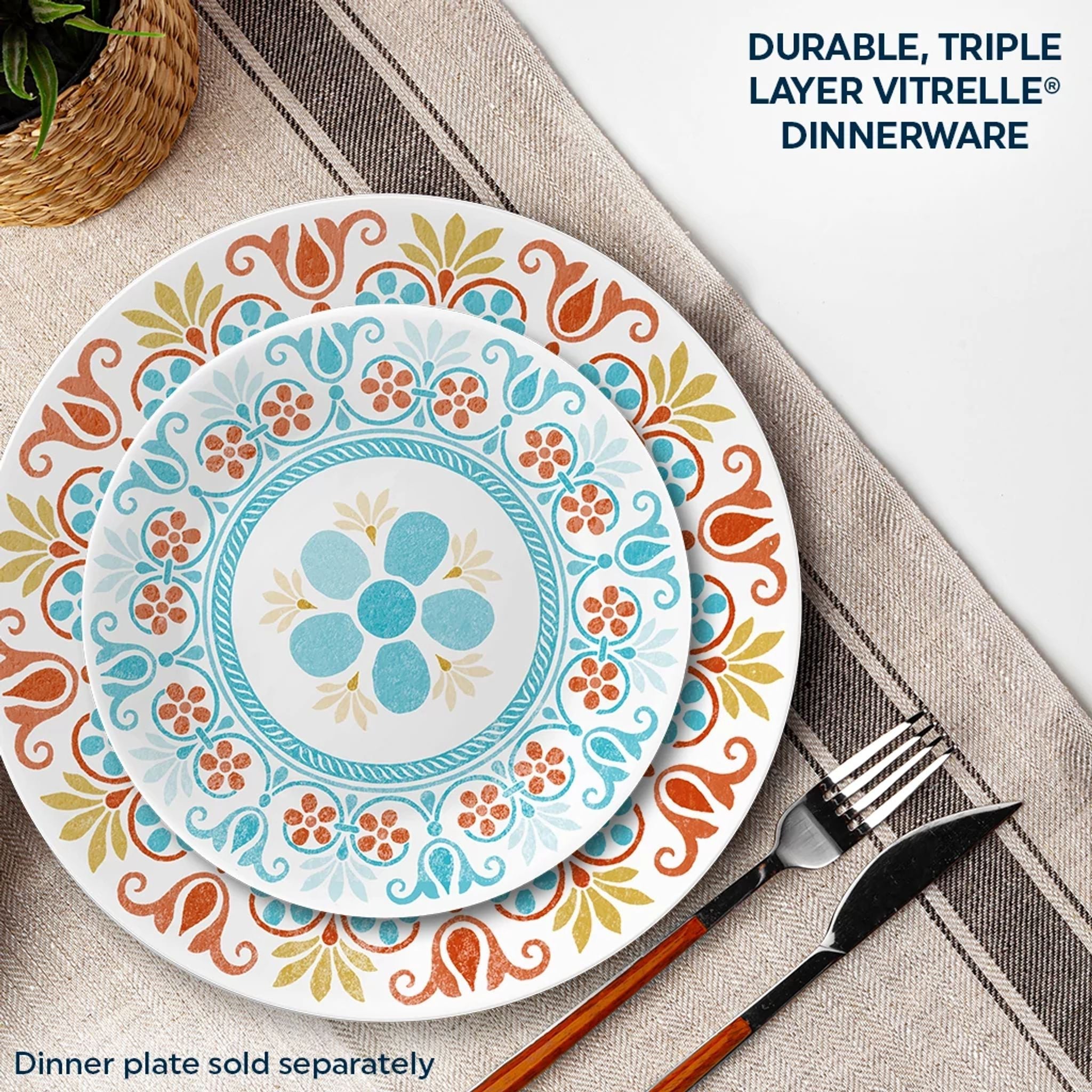 Corelle® Global Collection Terracotta Dreams 6.75 Appetizer Plate