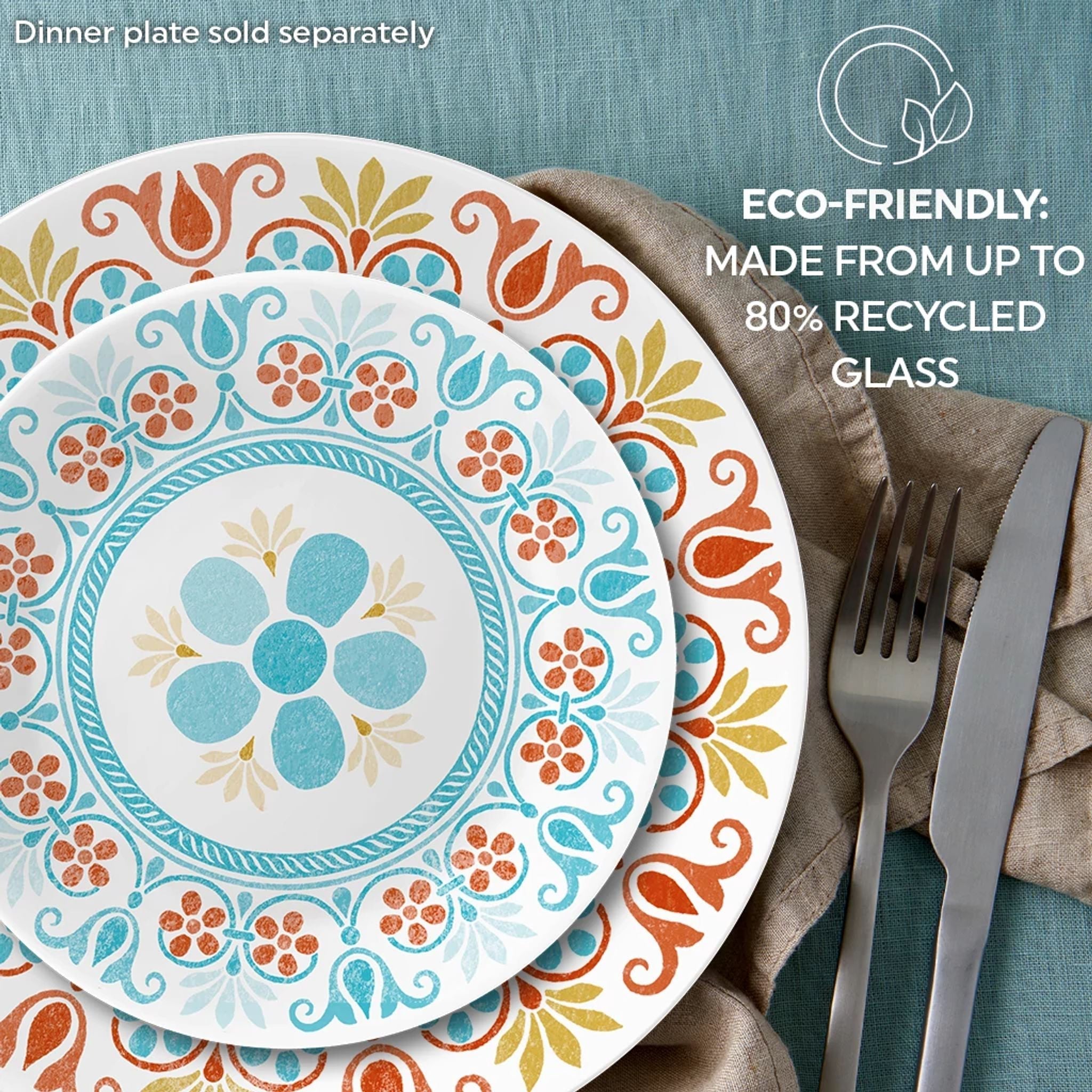 Corelle® Global Collection Terracotta Dreams 6.75 Appetizer Plate