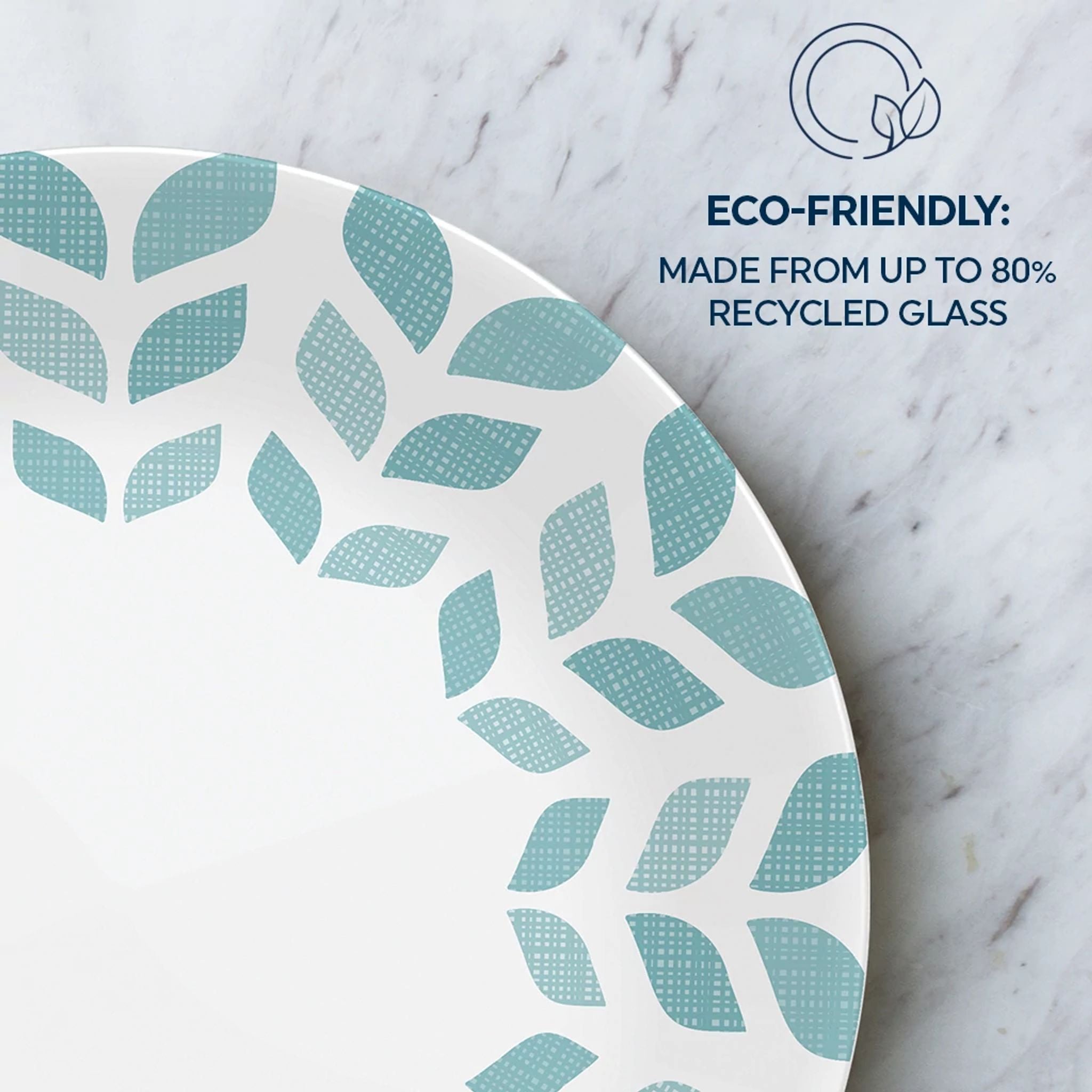 Corelle® Global Collection Northern Pines 8.5 Salad Plates. 6-pack