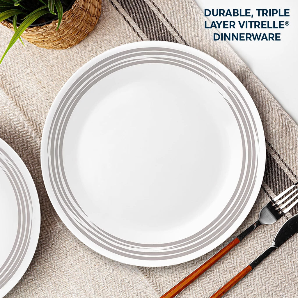 Corelle® Brushed Silver 10.25 Dinner Plate