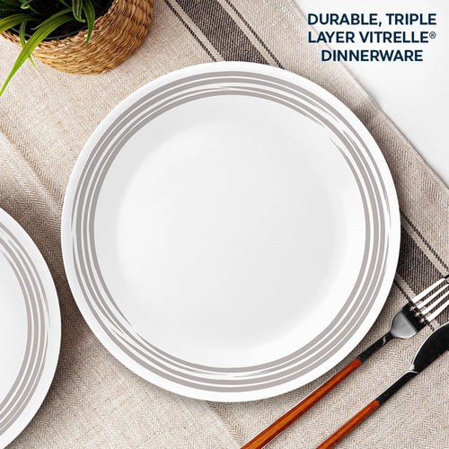 Corelle® Brushed Silver 10.25 Dinner Plate