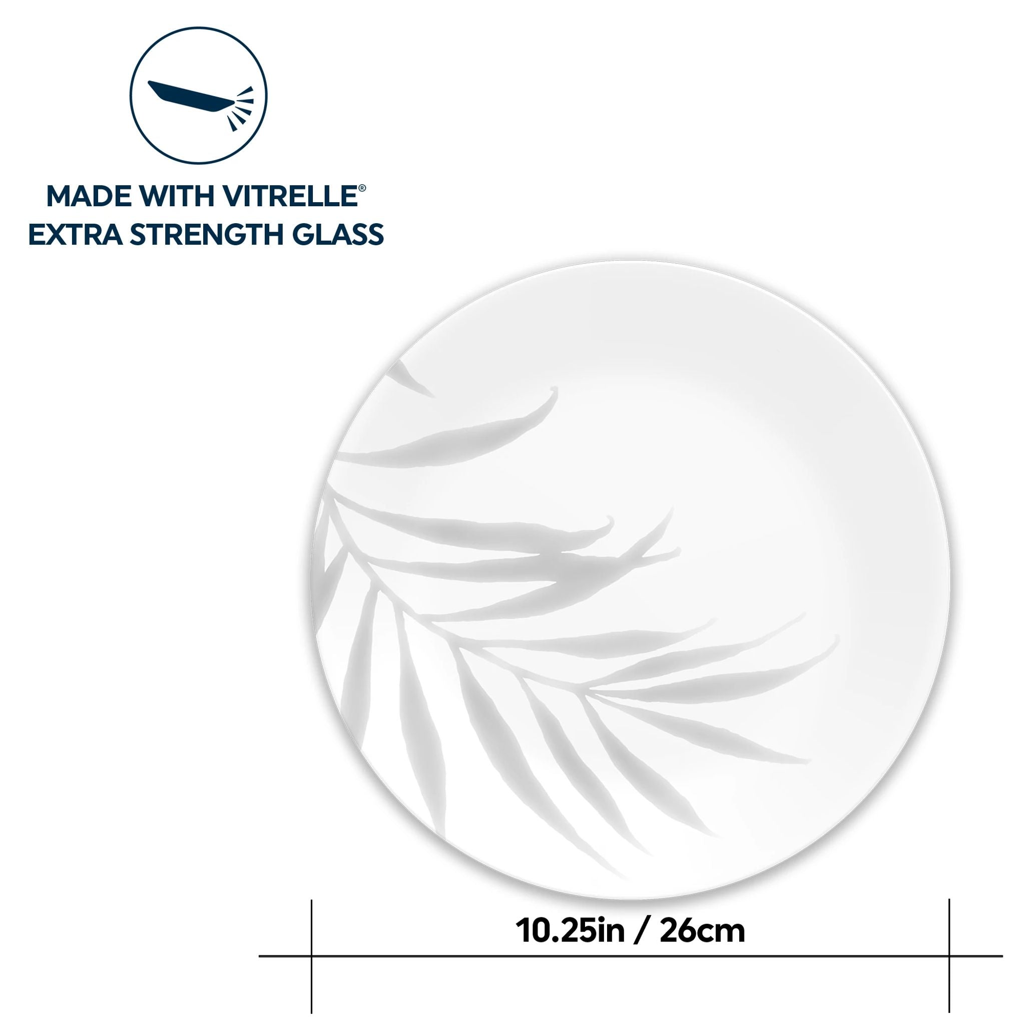 Corelle® Solar Print 10.25 Dinner Plate. EXCLUSIVE