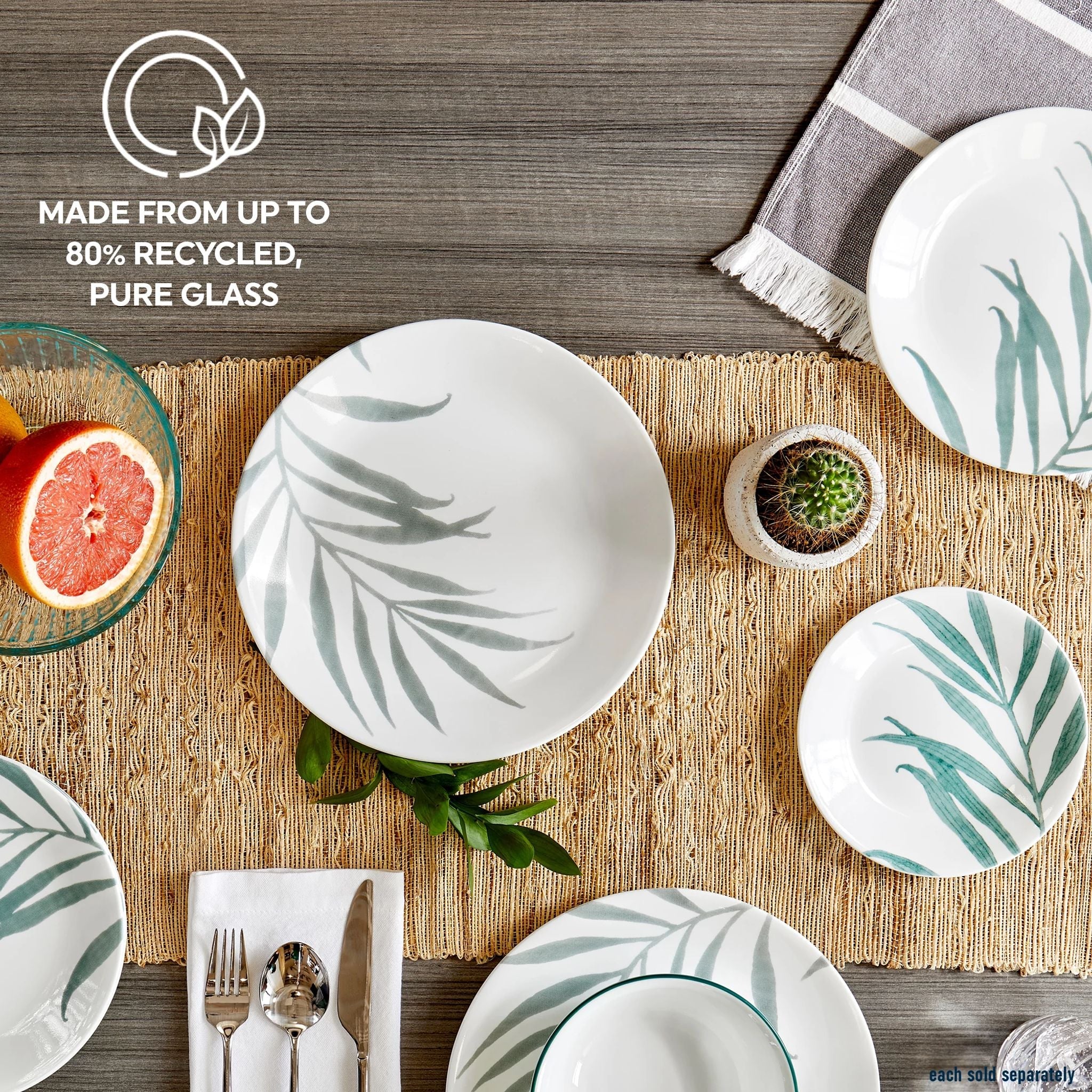Corelle® Solar Print 6.75 Appetizer Plate. EXCLUSIVE