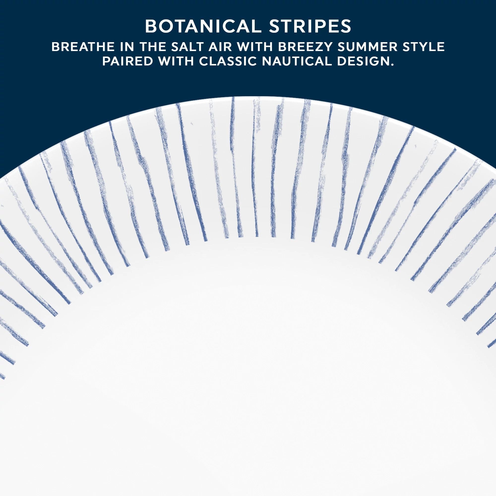 Corelle® Botanical Stripes 12-piece Dinnerware Set. Service for 4
