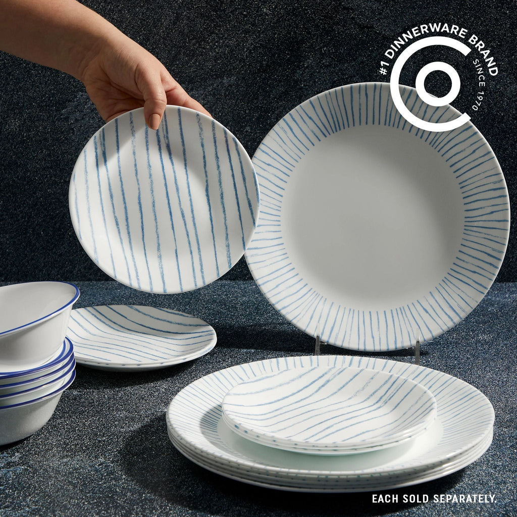Corelle® Botanical Stripes 6.75 Appetizer Plate