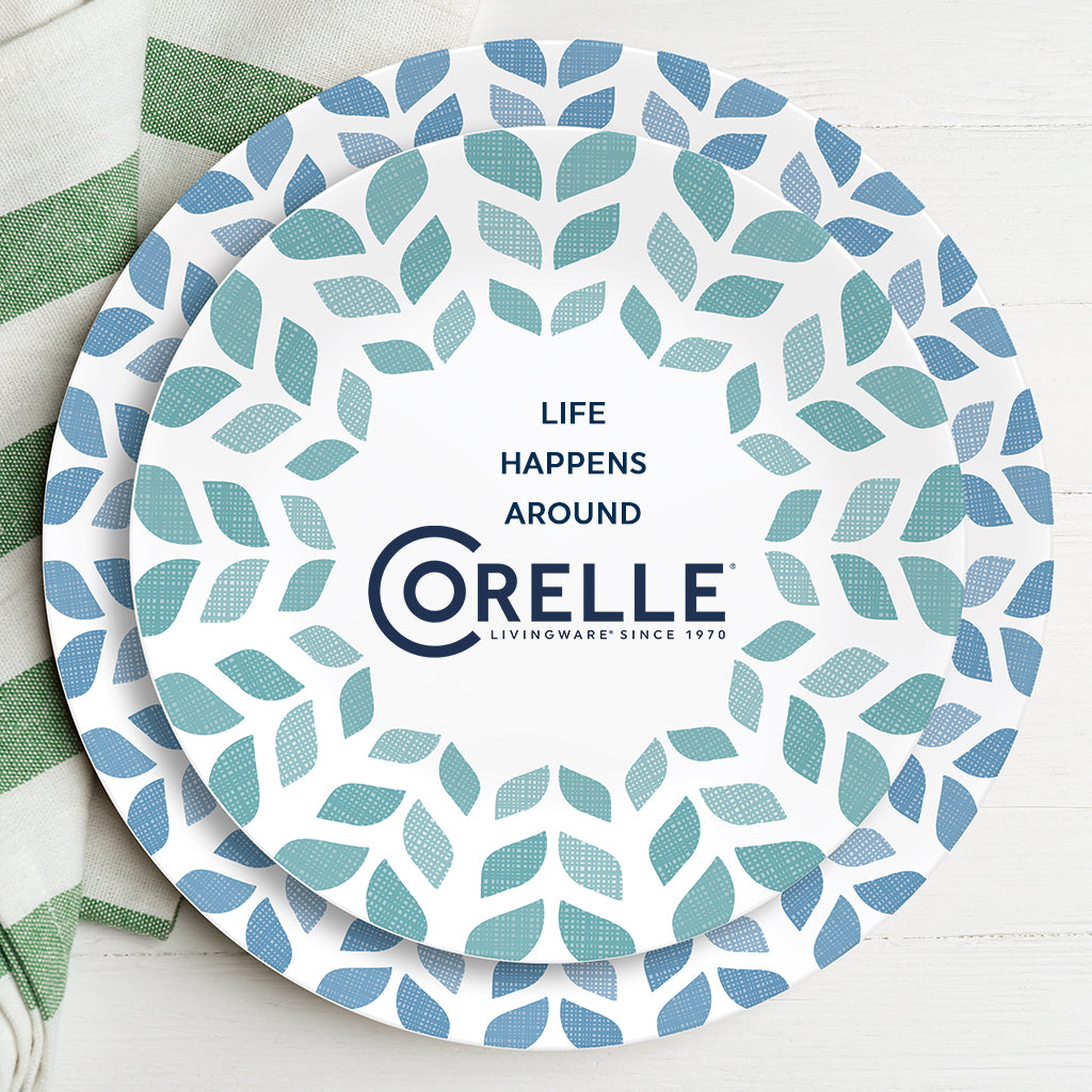Corelle® Global Collection Northern Pines 12-piece Dinnerware Set. Service for 4