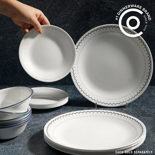 Corelle® Caspian Lace 10.25 Dinner Plates. 6-pack