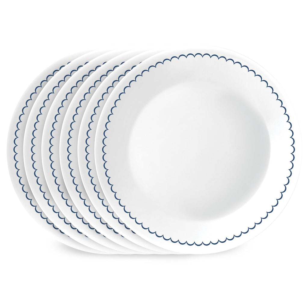 Corelle® Caspian Lace 8.5 Lunch Plate. 6 pack
