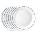 Corelle® Caspian Lace 8.5 Lunch Plate. 6 pack