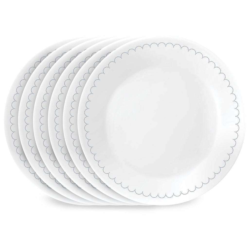 Corelle® Caspian Lace 6.75 Appetizer Plate. 6-pack