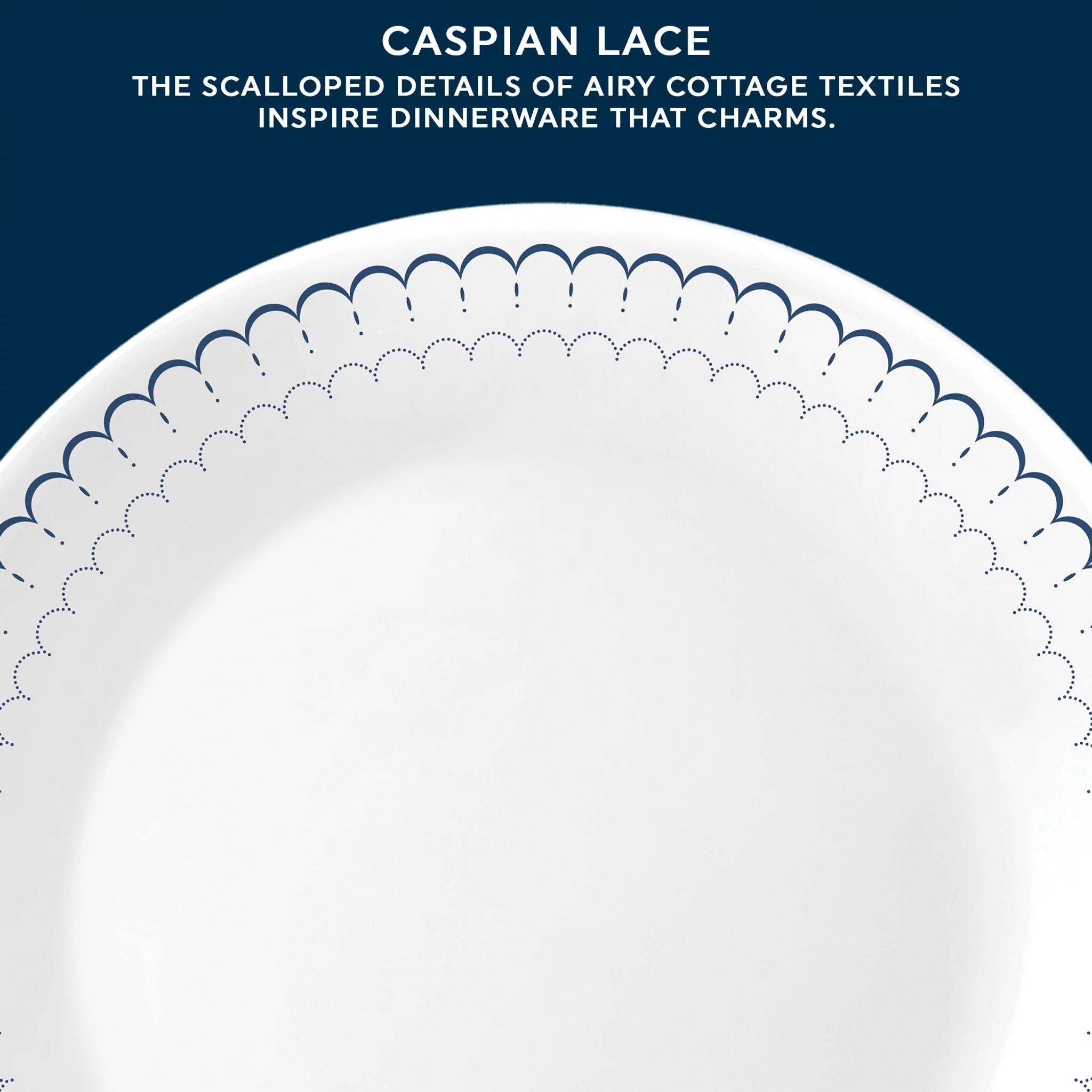 Corelle® Caspian Lace 10.25 Dinner Plate