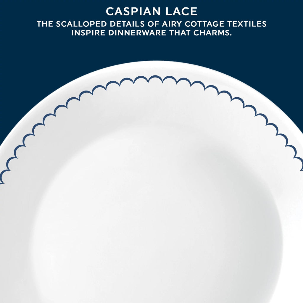 Corelle® Caspian Lace 8.5 Lunch Plate. 6 pack