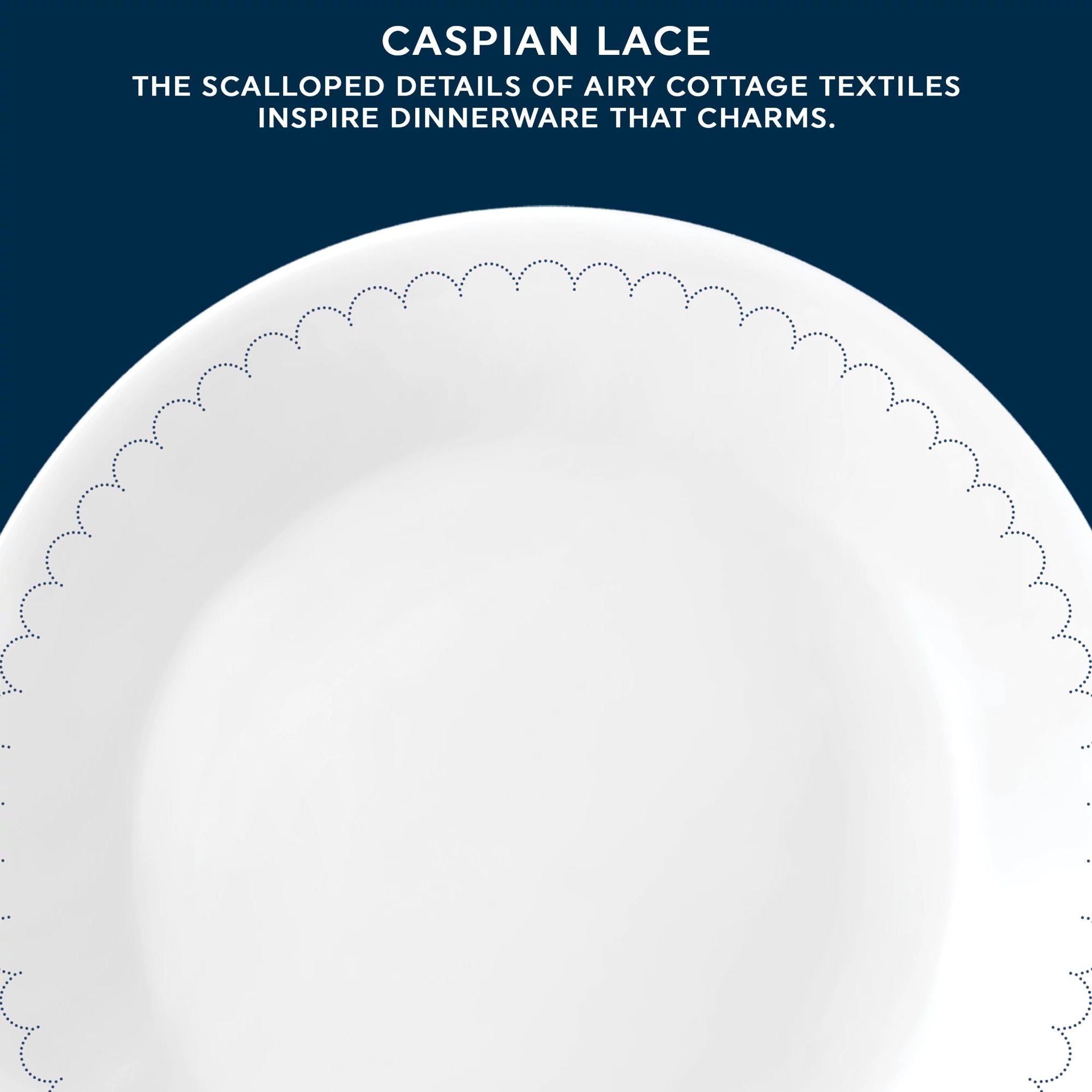Corelle® Caspian Lace 6.75 Appetizer Plate