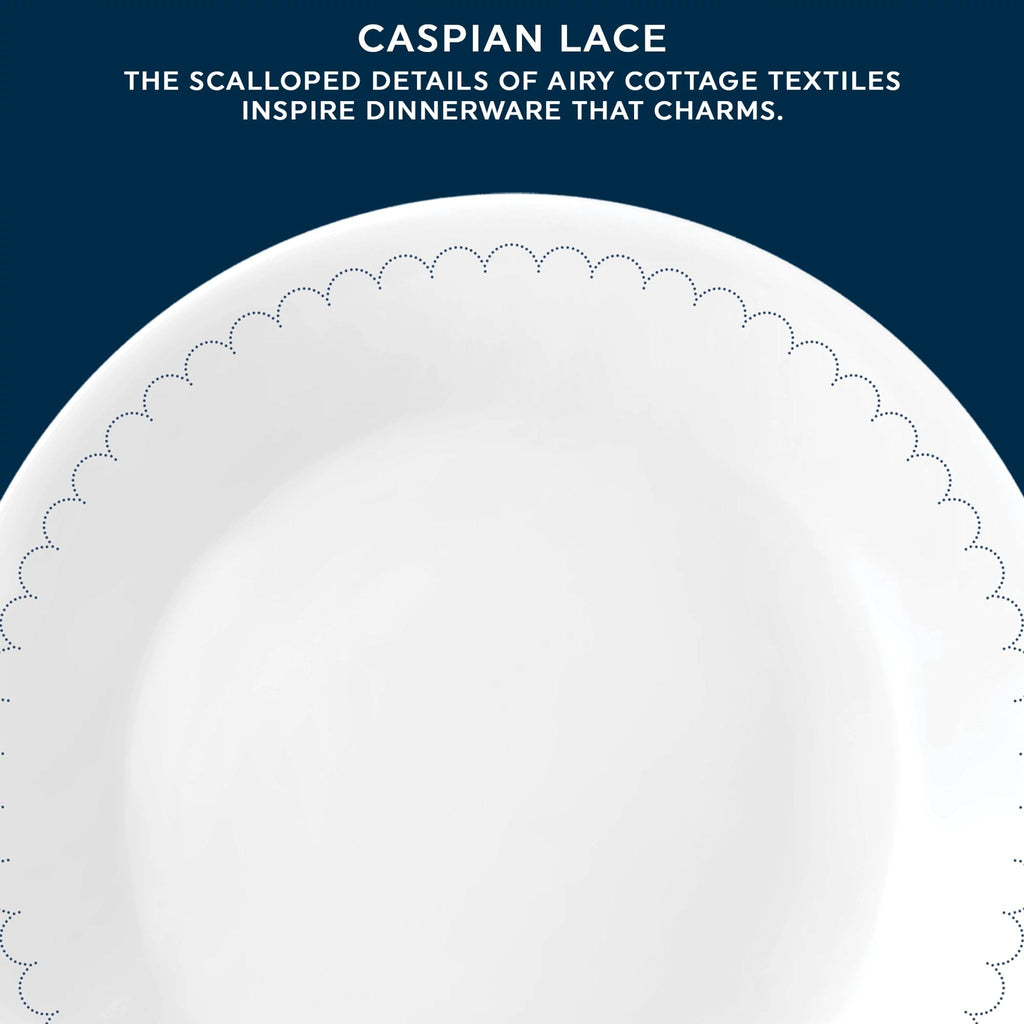 Corelle® Caspian Lace 6.75 Appetizer Plate. 6-pack