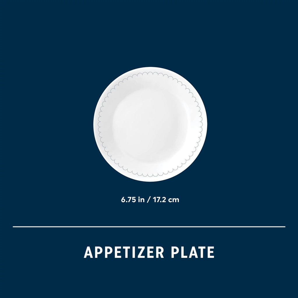 Corelle® Caspian Lace 6.75 Appetizer Plate