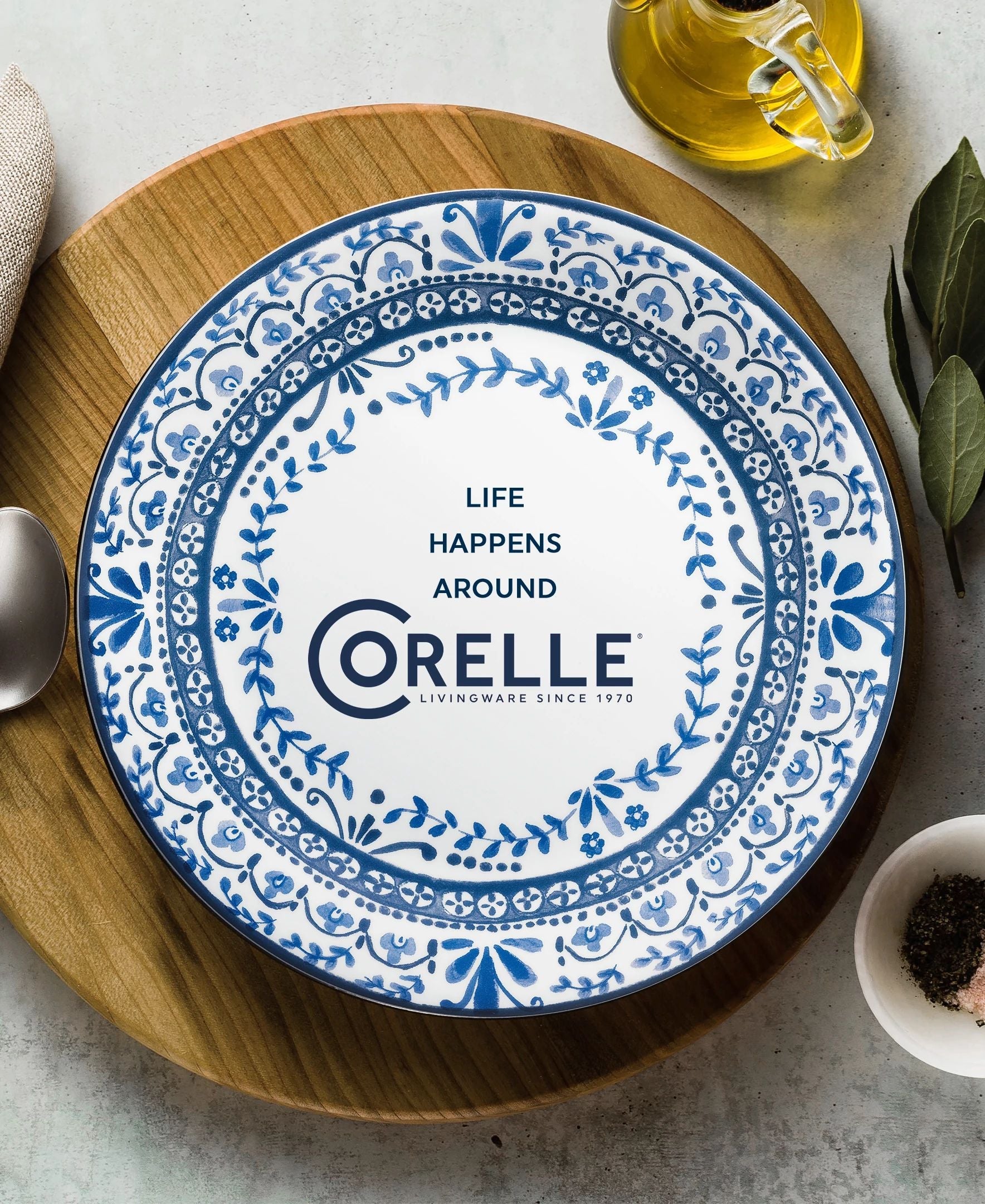 Corelle® Portofino 6.75 Appetizer Plate. 6 pack