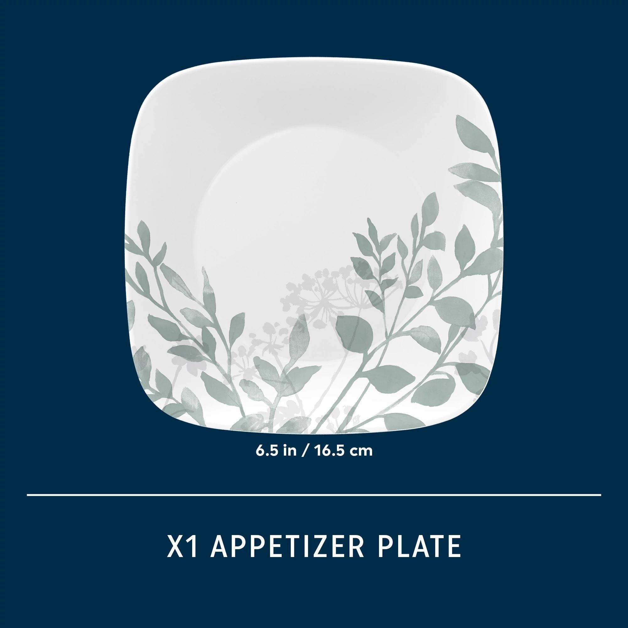 Corelle® Square Amalie 6.5 Appetizer Plate