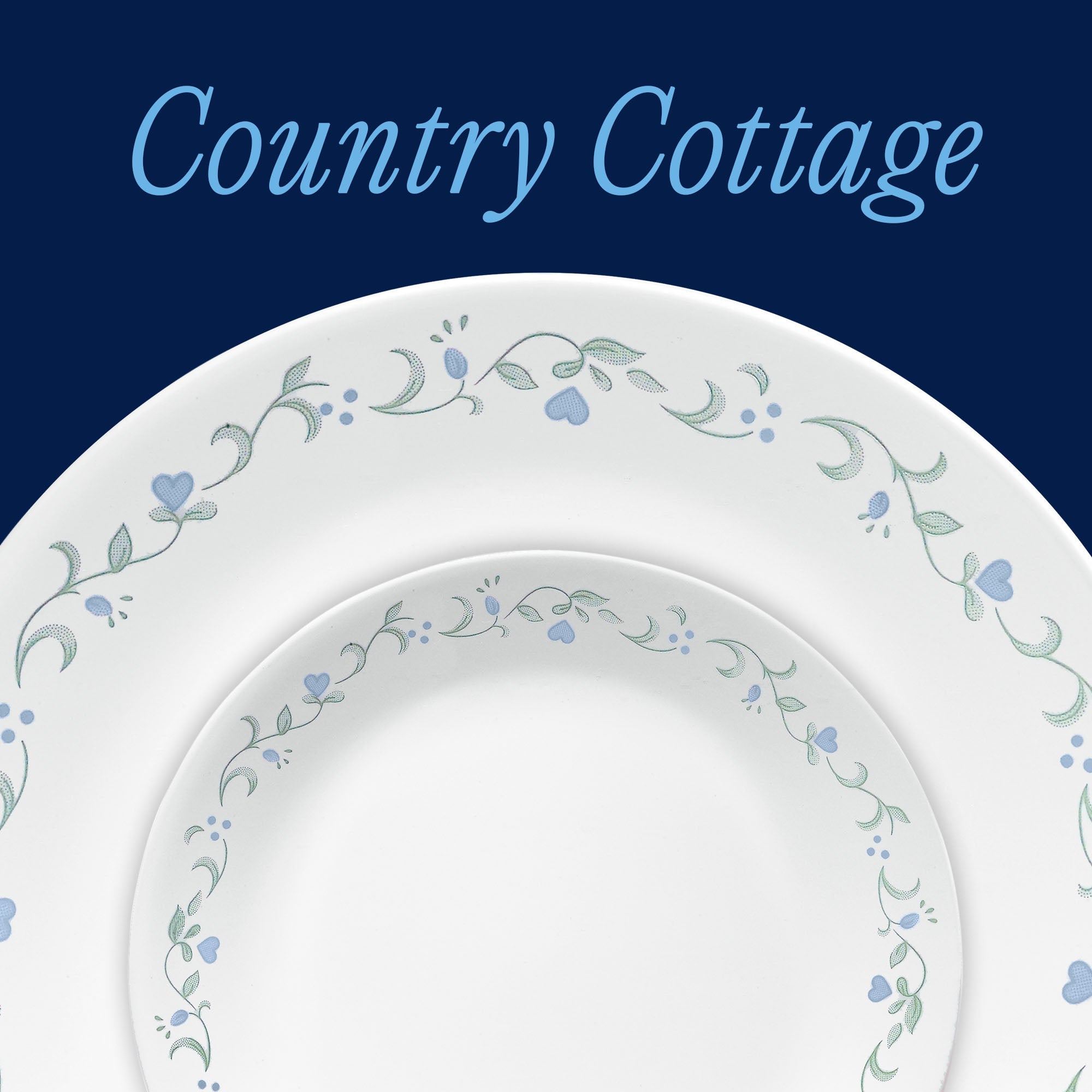 Corelle® Country Cottage 16-piece Mugless Dinnerware Set. Service for 4
