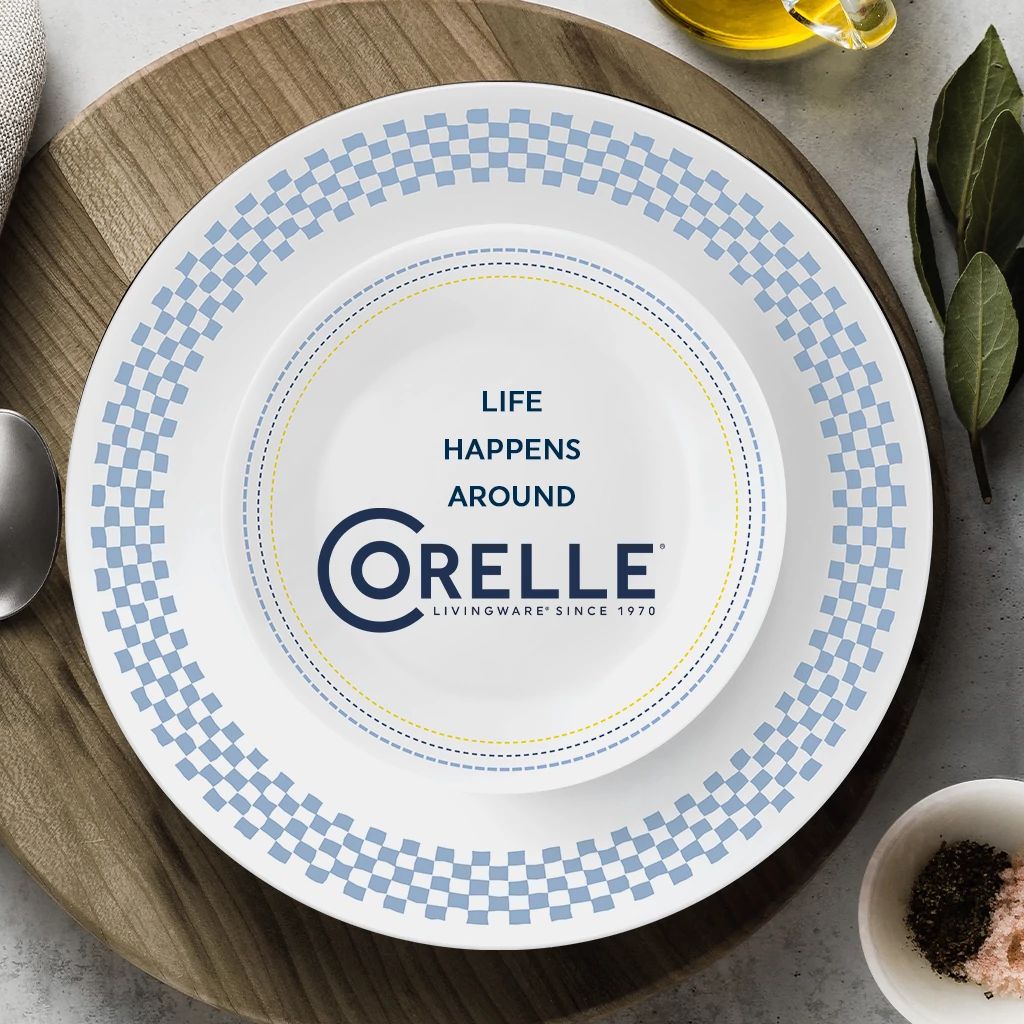 Corelle® Amelia 12-piece Dinnerware Set. Service for 4