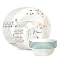 Corelle® Wildflower Scatter 18-piece Dinnerware Set. Service for 6