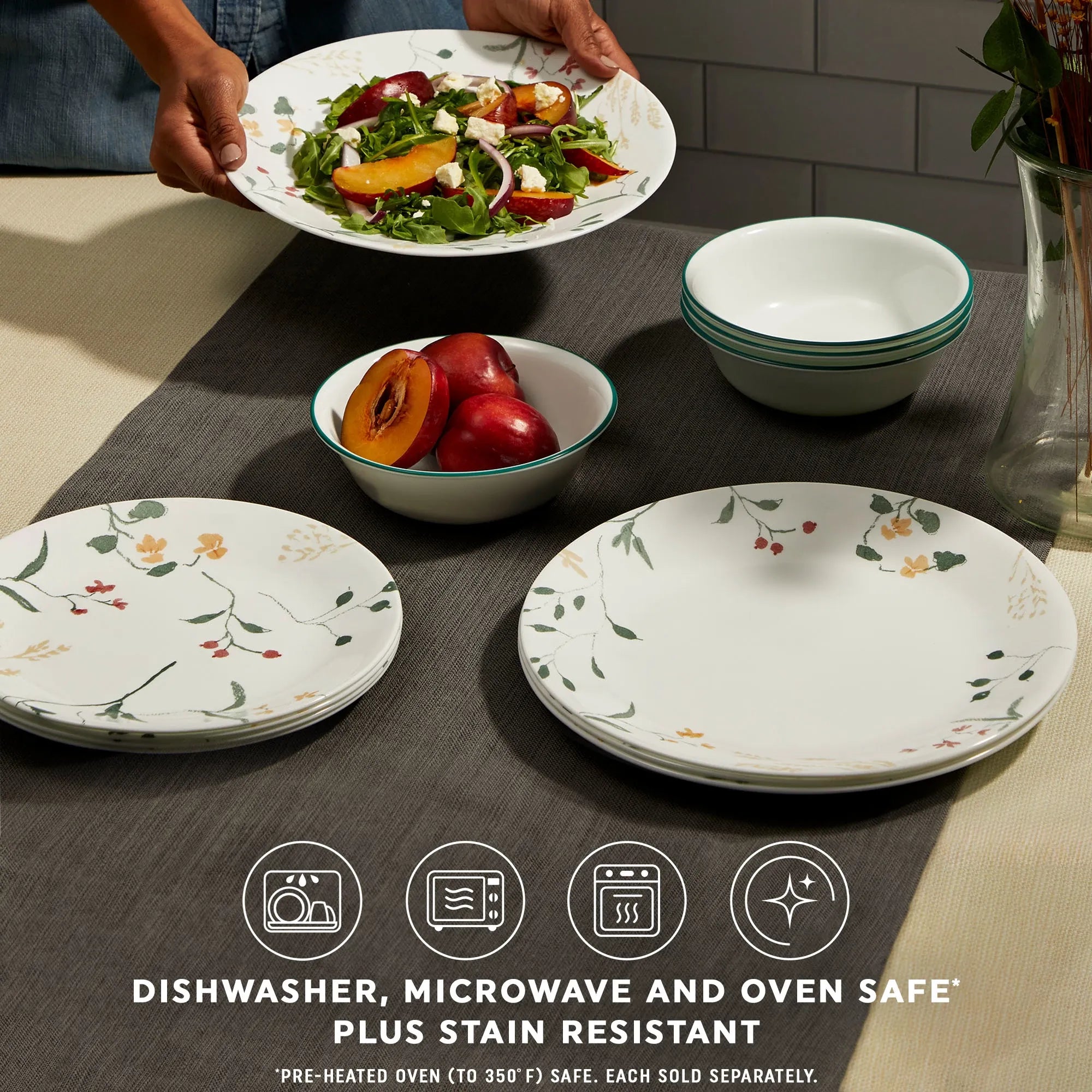 Corelle® Wildflower Scatter 10.25 Dinner Plate