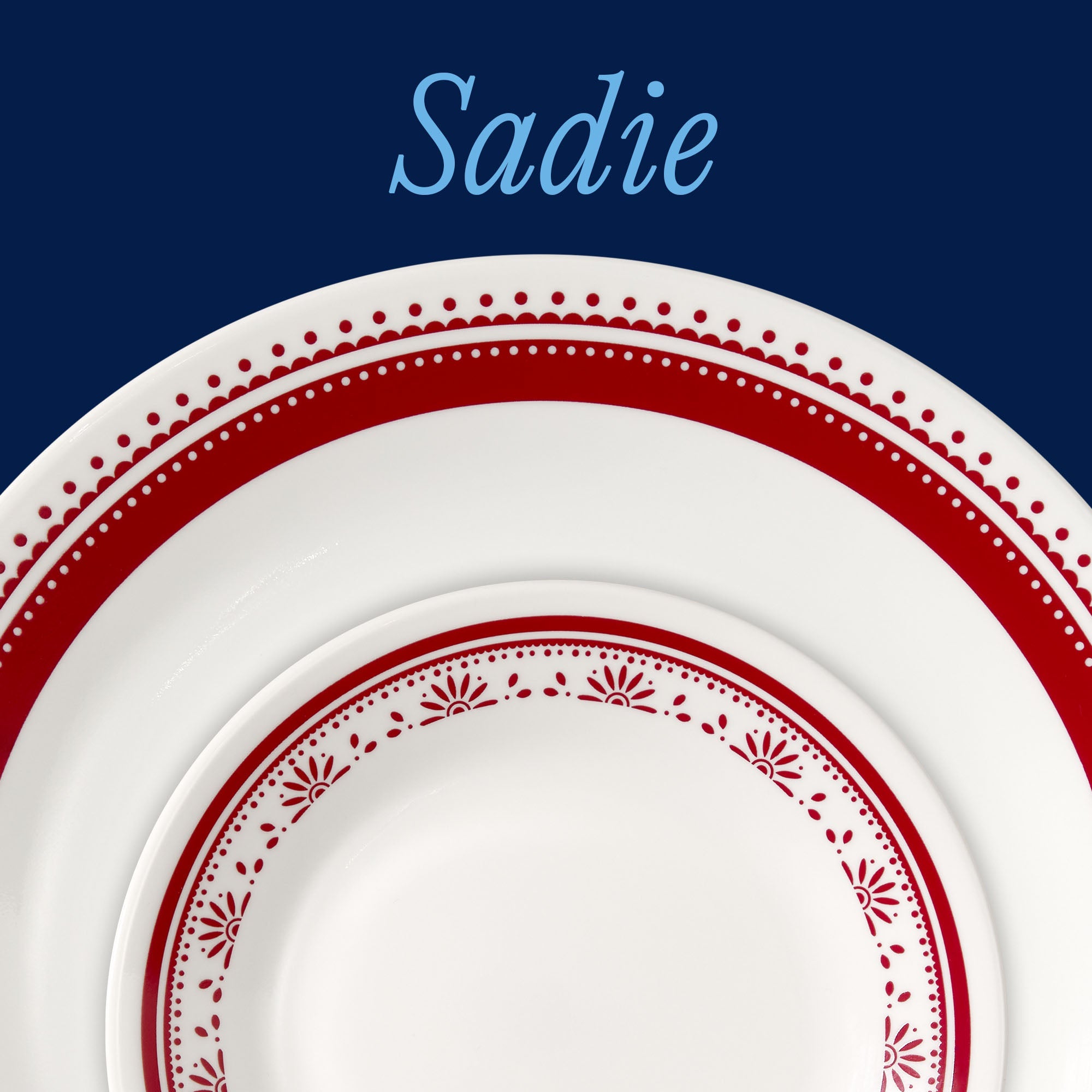 Corelle® Sadie 18-piece Dinnerware Set. Service for 6