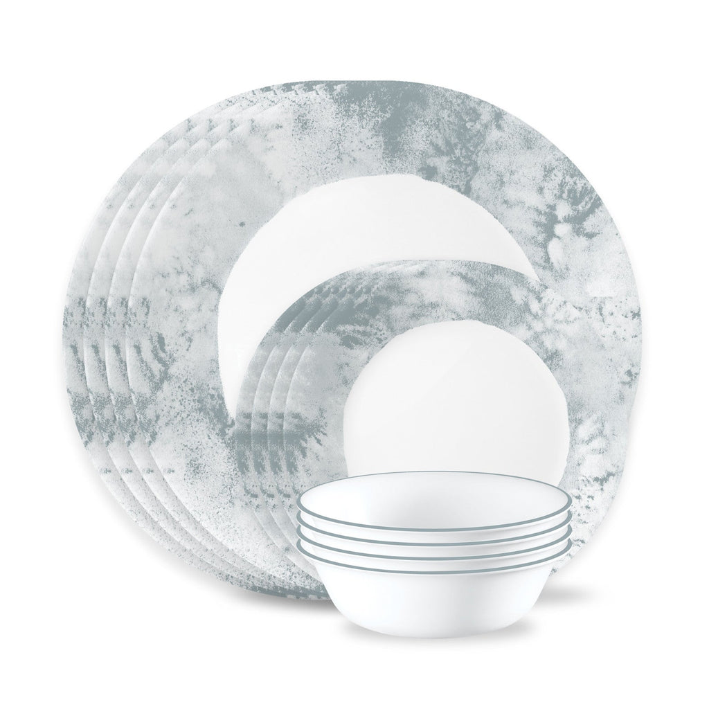 Corelle® Salt Wash 12-piece Dinnerware Set. Service for 4