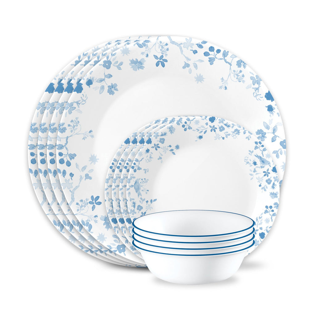 Corelle® Garden Song 12-piece Dinnerware Set. Service for 4