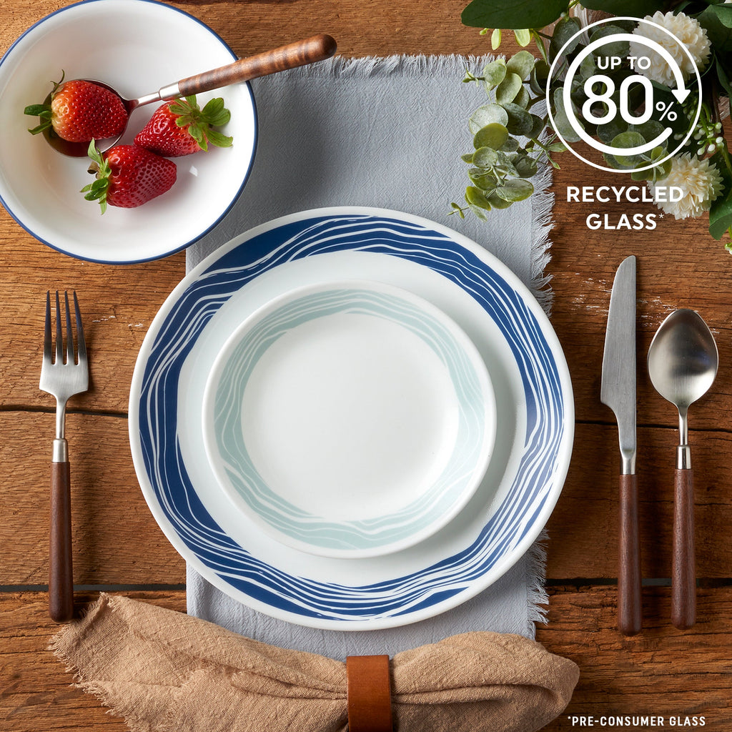 Corelle® Acadia 18-piece Dinnerware Set. Service for 6