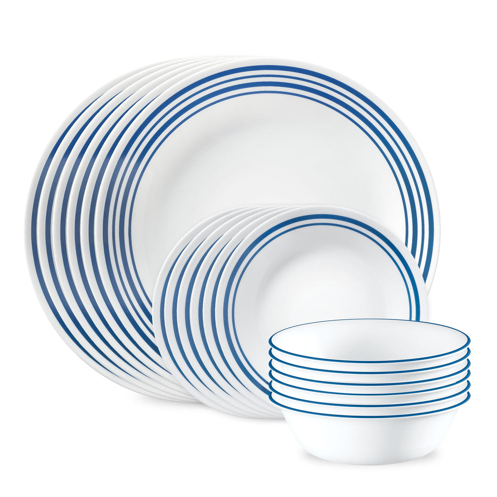 Corelle® Laila 18-piece Dinnerware Set. Service for 6