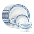 Corelle® Laila 18-piece Dinnerware Set. Service for 6