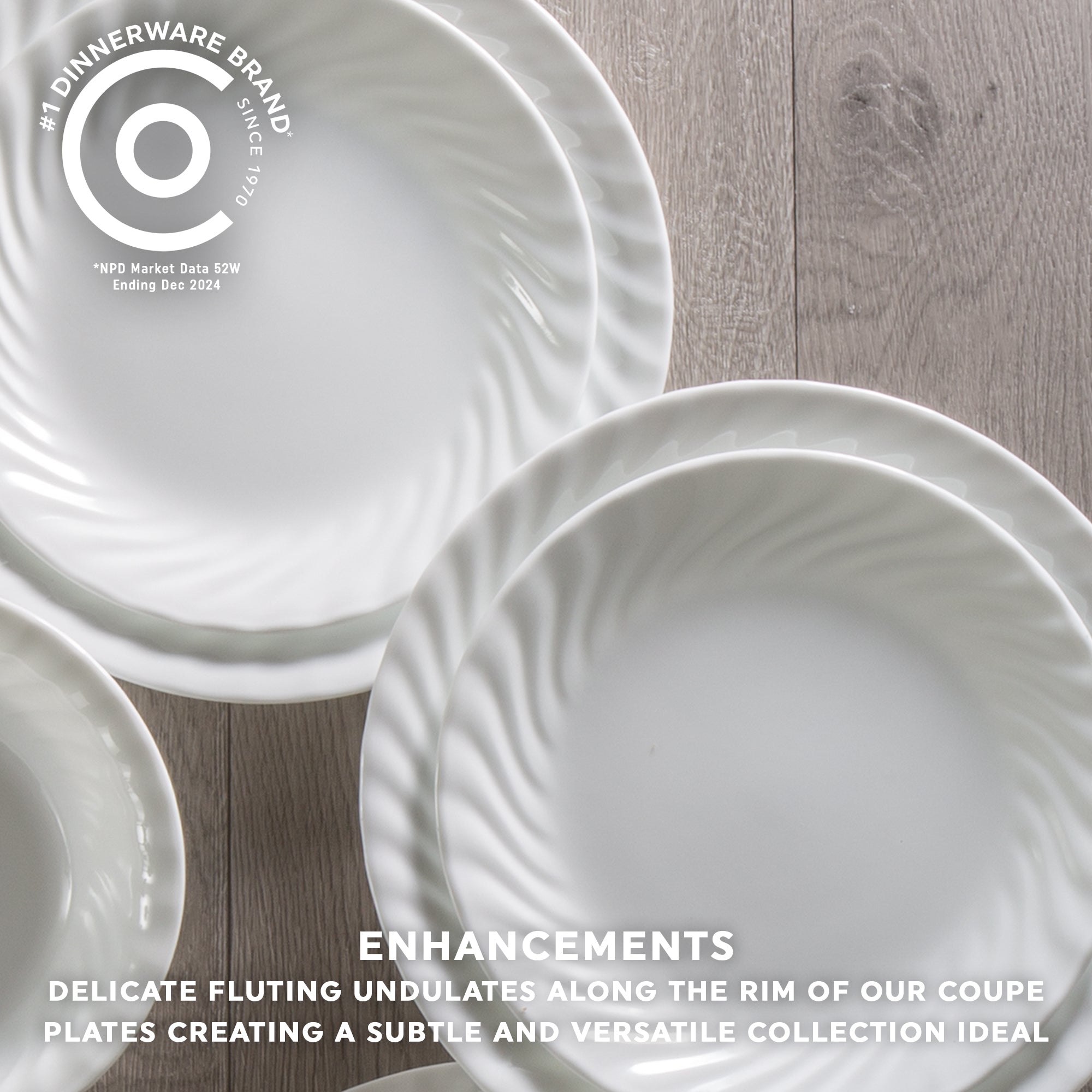 Corelle® Enhancements 8.5 Salad Plate