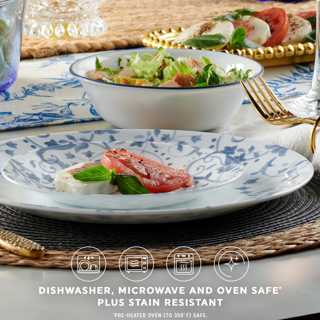 Corelle® Darlington 18-piece Dinnerware Set. Service for 6